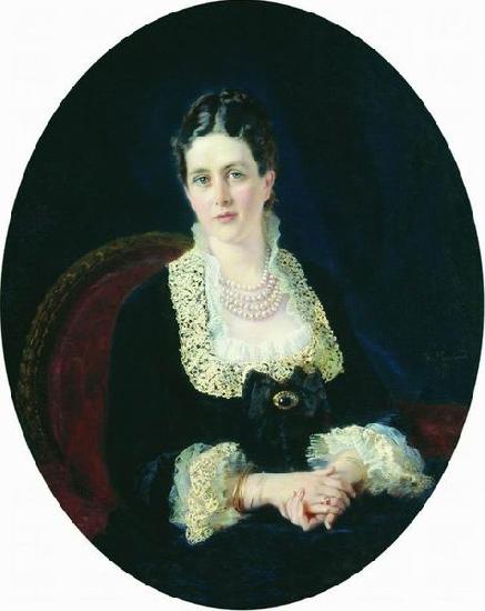 Konstantin Makovsky Portrait of Countess Yekaterina Pavlovna Sheremeteva oil painting picture